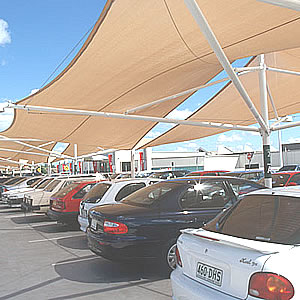 parking lot shade structures